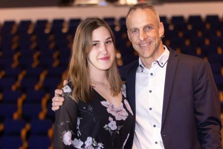 Na mladih šport stoji. Naj športnika Kamnika za leto 2022 Lovro Planko in Tjaša Vrtačič ter ekipa odbojkaric Calcit volleya (46)